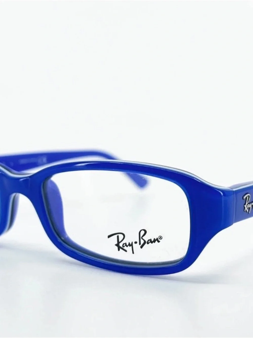 Ray-Ban Junior Blue Frame Clear Glasses